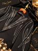 Costum Elegant de Ceremonie pentru Bărbați, 4 Piese Sacou, Pantalon, Vestă și Papion, Detalii cu Pietre -PG0251