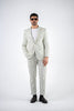 Costum barbatesc de vara, 2 piese sacou si pantalon , nuanta verde olive, PG0101