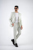 Costum barbatesc de vara, 2 piese sacou si pantalon , nuanta verde olive, PG0101