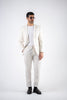 Costum barbatesc de vara, 2 piese sacou si pantalon , nuanta bej-sapmanie, PG0102