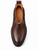 Botine maro din piele elastică – PG-0275